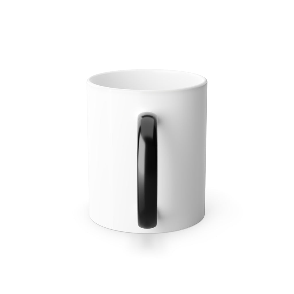 ROX Records Color-Changing Mug — 11oz Heat Reveal Vinyl Logo (Est. 2024)