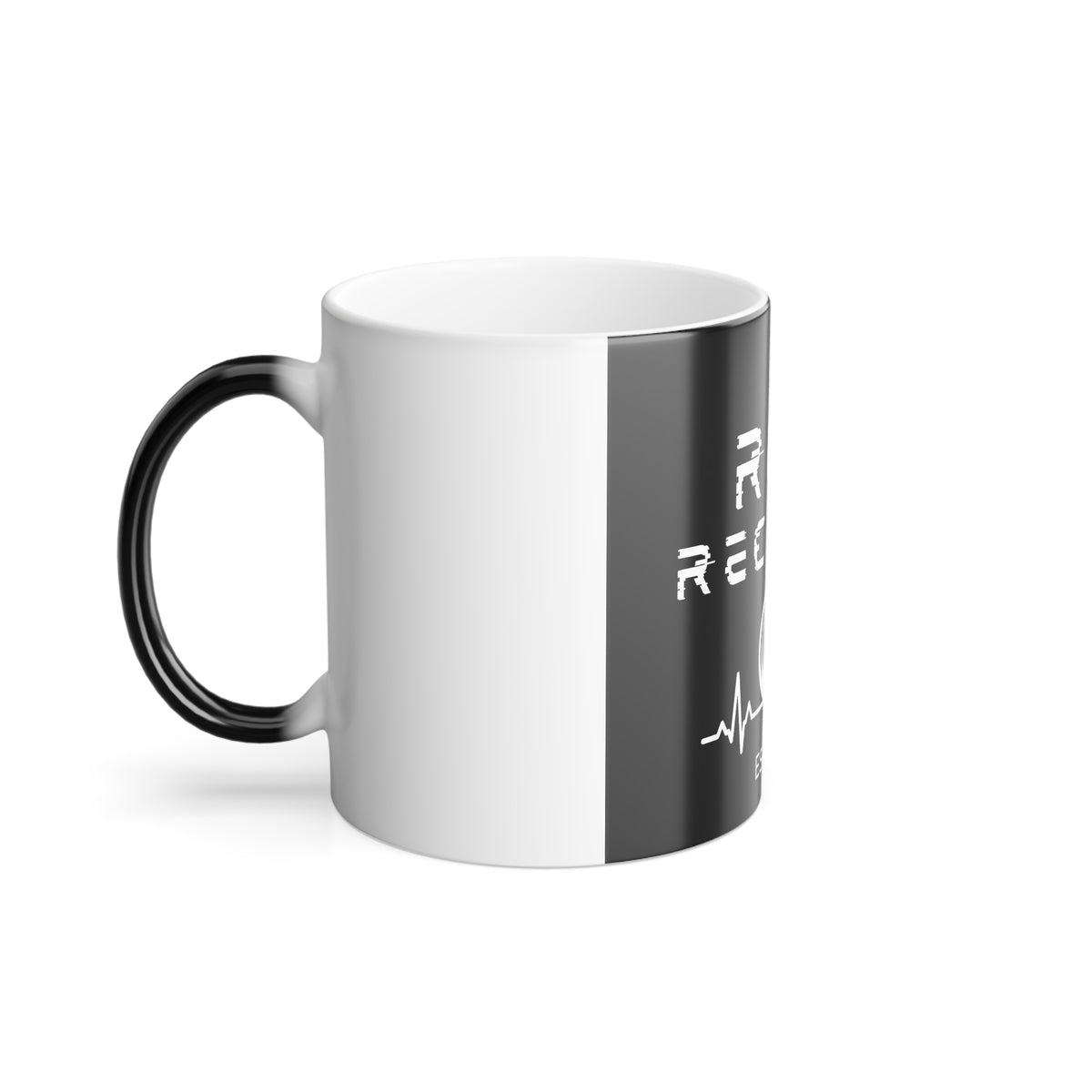 ROX Records Color-Changing Mug — 11oz Heat Reveal Vinyl Logo (Est. 2024)