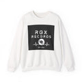 Crewneck Sweatshirt — ROX Records Logo "EST. 2024" Music Vinyl Design