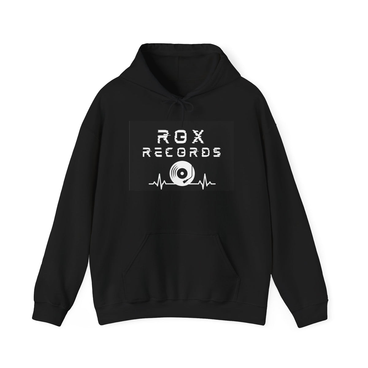 ROX Records Hoodie — Vintage Vinyl Logo Sweatshirt