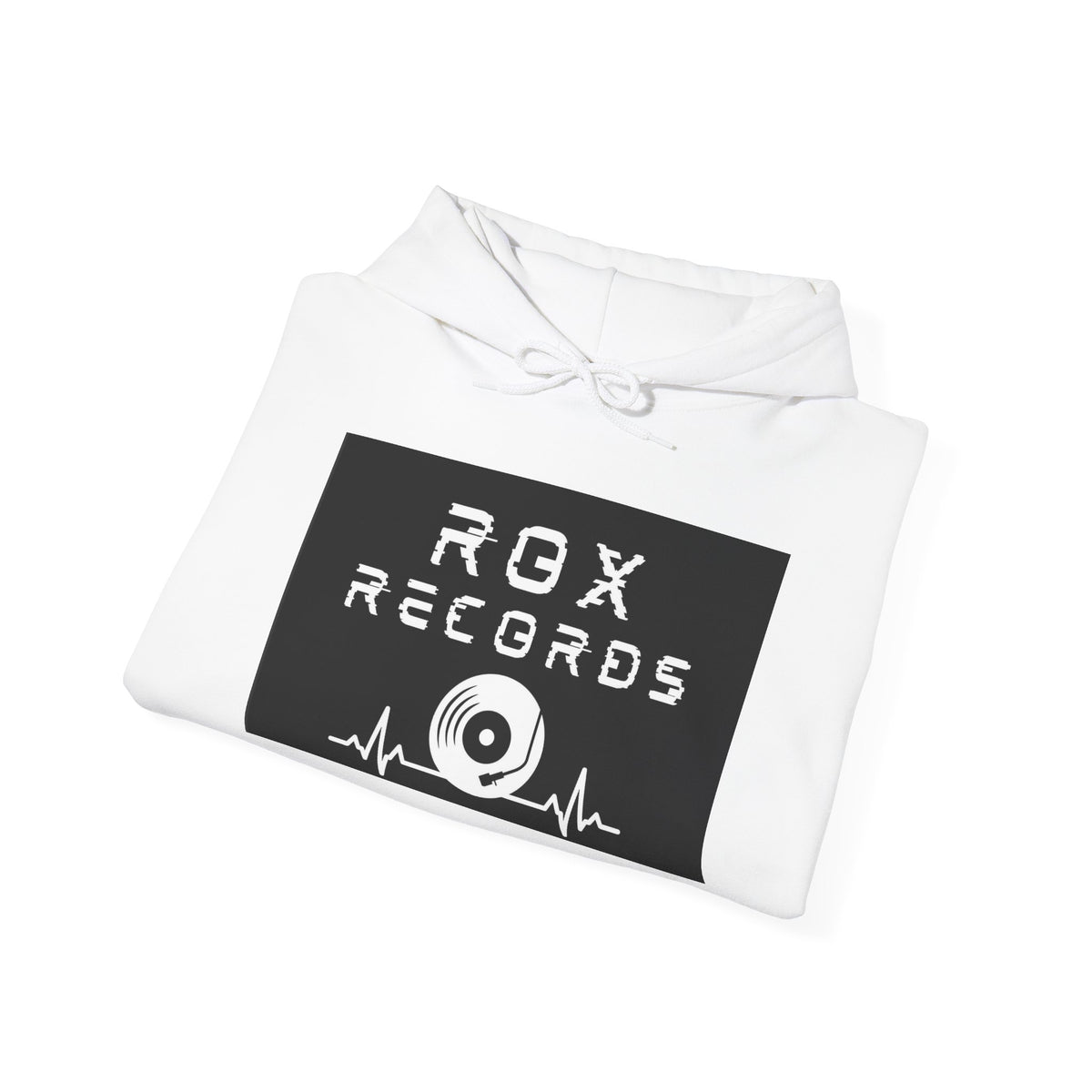 ROX Records Hoodie — Vintage Vinyl Logo Sweatshirt