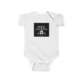 Infant Bodysuit - ROX Records Logo Baby Onesie (Music Lover Gift)